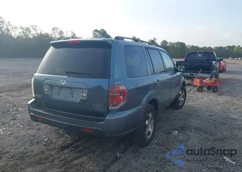 2006 Honda Pilot Ex-L z USA, uszkodzony, nr VIN 5FNYF18516B002860